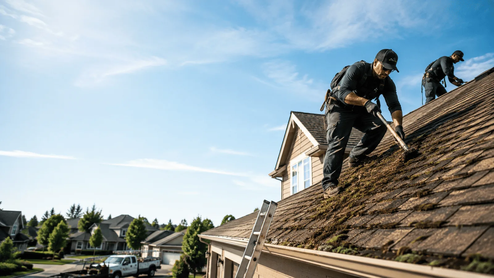 Roof Moss Removal in Waterloo, NE near me